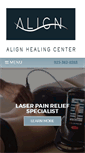 Mobile Screenshot of alignhealingcenter.com